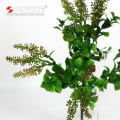eco-friendly green artificial fabric spray of plant with fireproof test